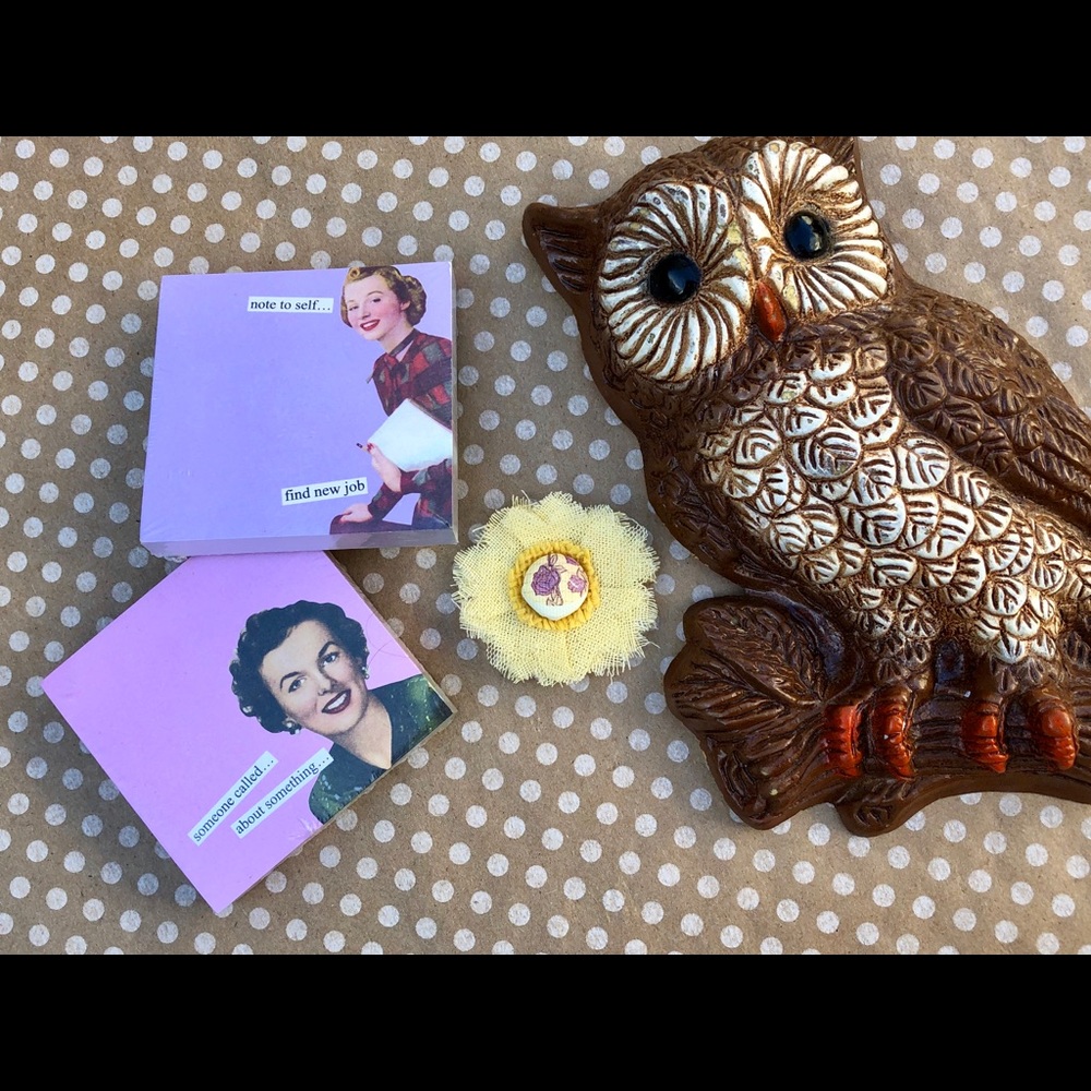SOLD! Ann Taintor Stationary Sticky Notes (2pk)